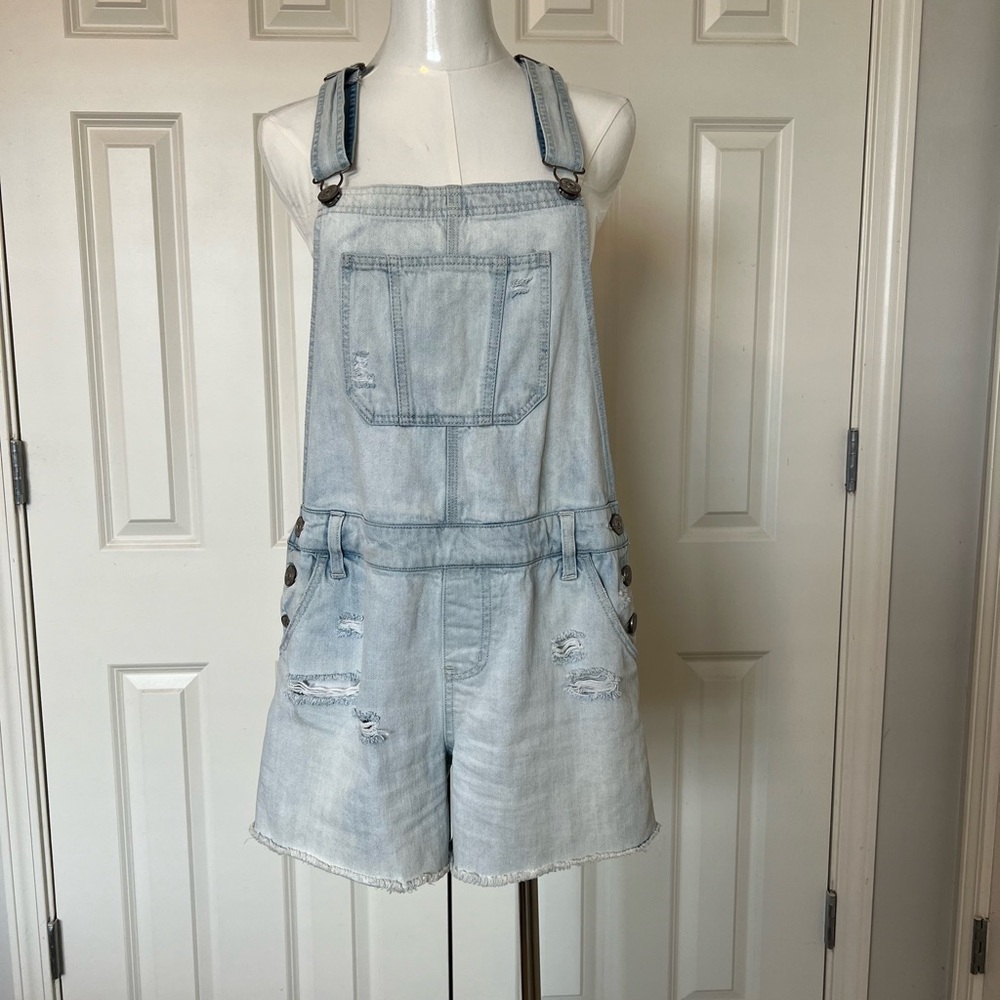 Natural Reflections Jean Short Overalls